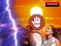 Meteo: Caldo africano STOP! Atteso un calo...